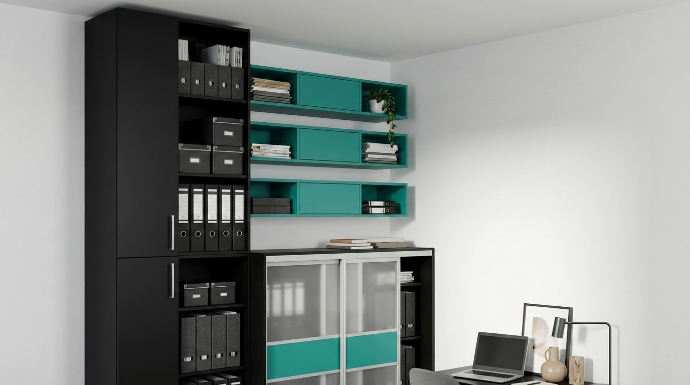 פתרונות אחסון למשרד קטן