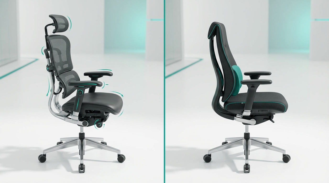 ההבדל בין כיסא ארגונומי לכיסא אורטופדי למשרד