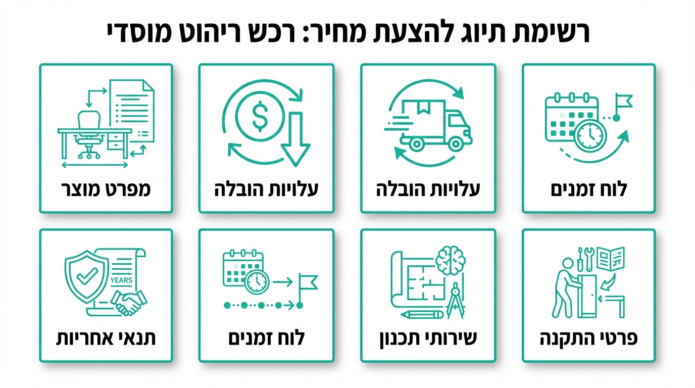 הצעות מחיר למכרזים