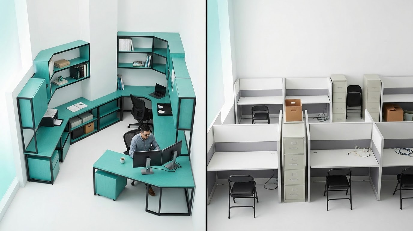 למי מתאים ריהוט משרדי לפי מידה